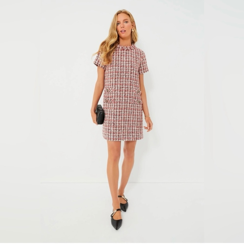 NWT Tuckernuck Magnolia Jackie Dress | Pink Red | Size Small